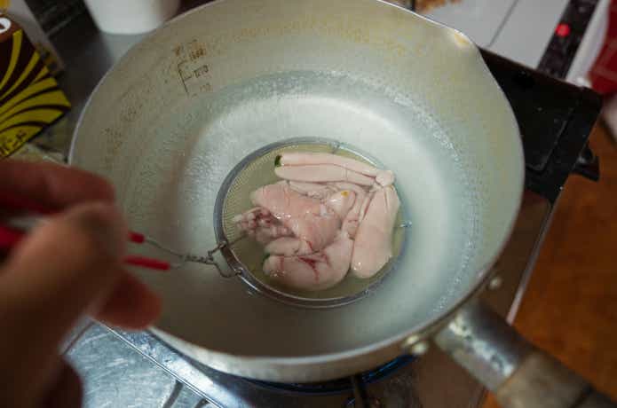 白子ポン酢