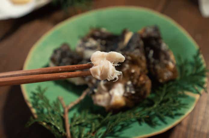 ウツボの塩焼き