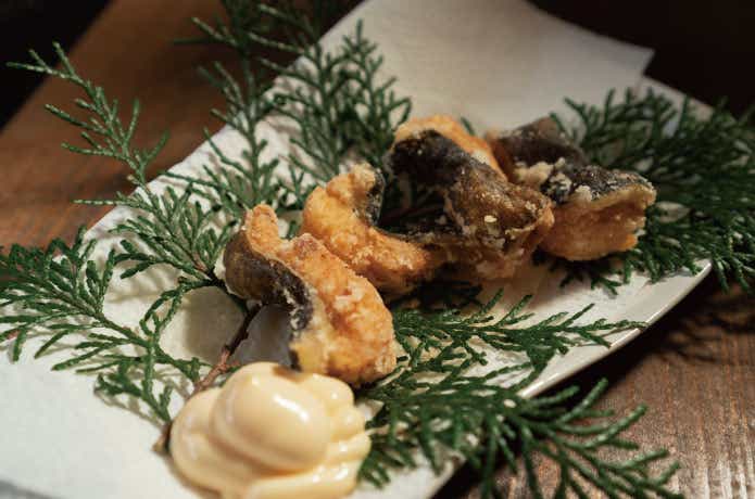ウツボの唐揚げ