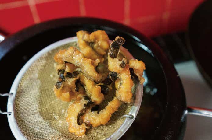 ウツボのかりん揚げ