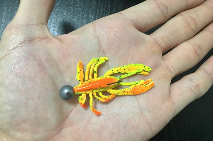 ガルプ　クラビーのジグヘドリグ