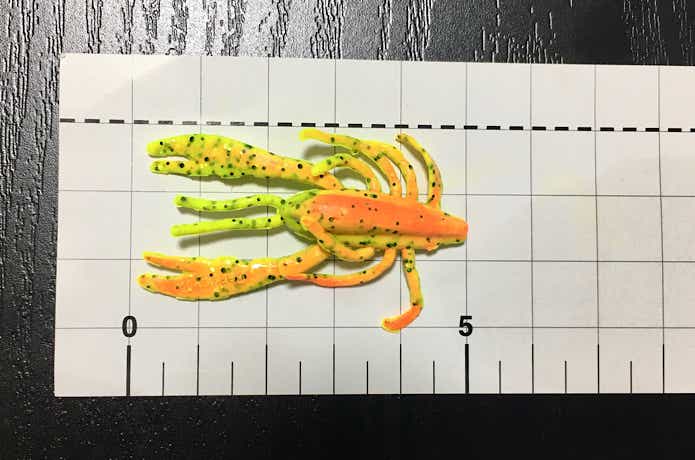 ガルプ　クラビーのサイズ