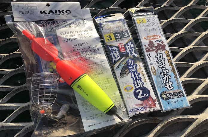 カゴ釣りの仕掛けを元釣具屋が詳しく解説。初心者におすすめのセット