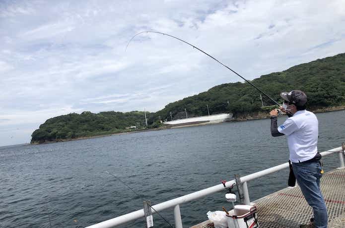 カゴ釣りの画像