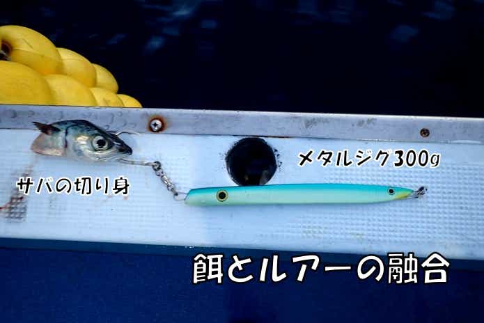 バラムツ釣り　ルアー　餌