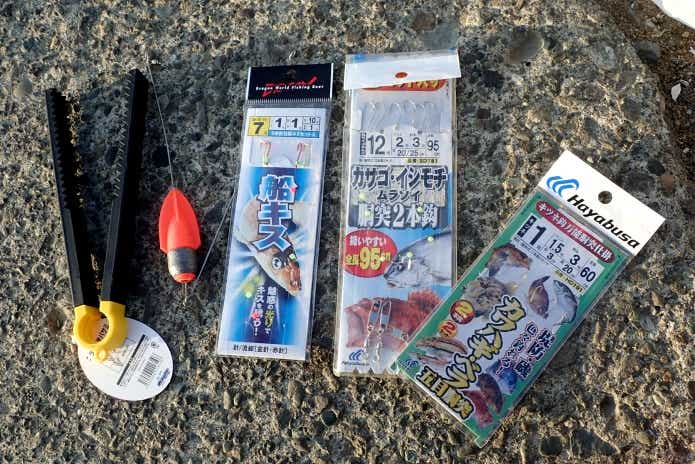 ゴンズイ　仕掛け