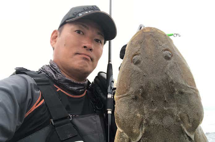 鹿島灘で釣ったマゴチ