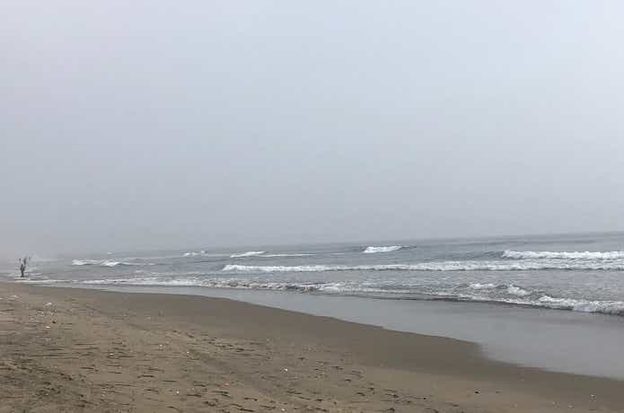 鹿島灘のサーフ