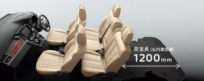 デリカD5　荷室