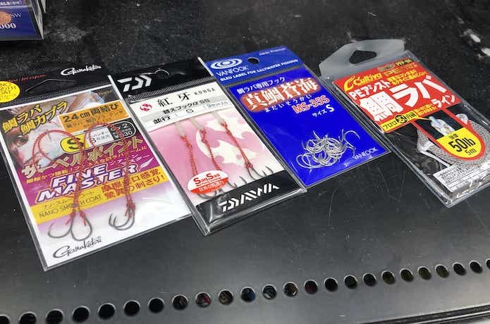 タイラバフックの基礎】セッティング・自作方法・おすすめ