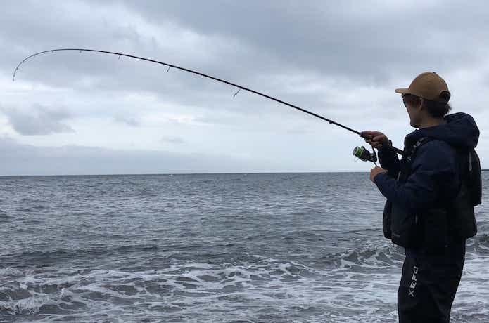 カラフトマス釣りの画像