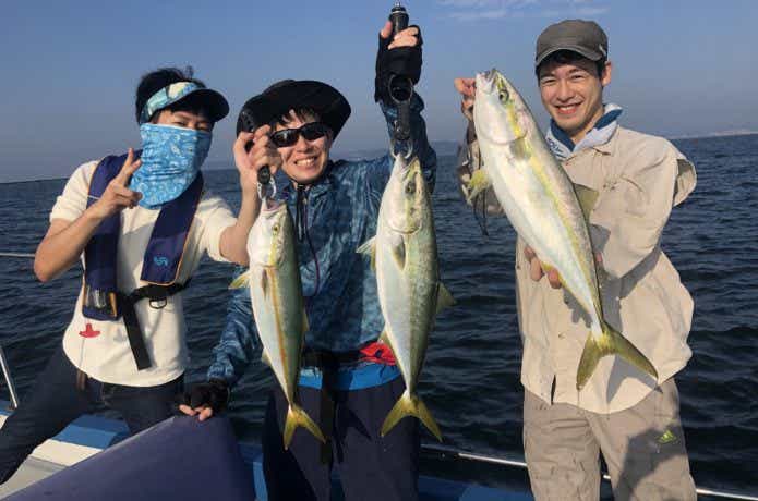 東京湾の青物の釣果