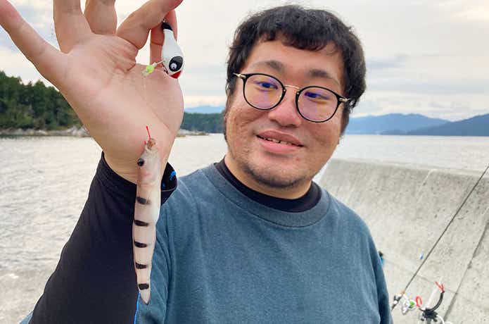 謎のあんこうの釣果 リュウグウハゼ