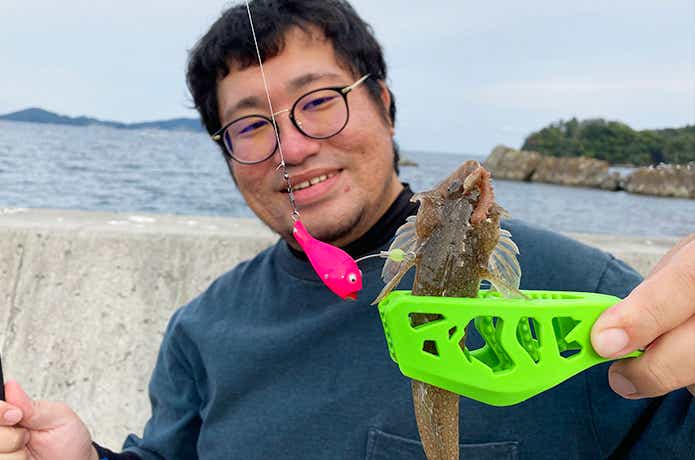 謎のあんこうの釣果 メゴチ