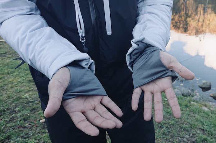 袖口リストガード