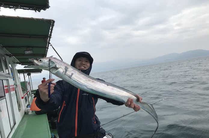 タチウオ釣りの画像