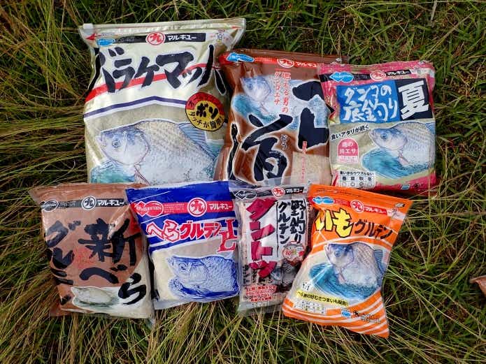 ヘラ釣り　練りエサ