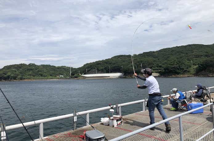 カゴ釣りの画像