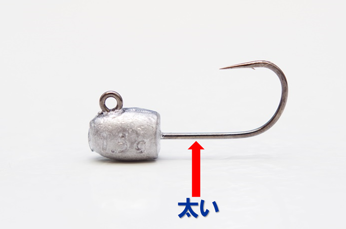 メバリング用ジグヘッドの画像