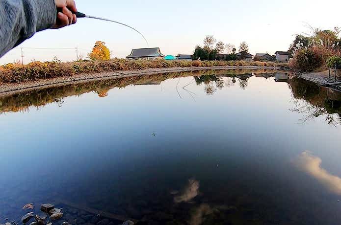 小物釣り　アタリ