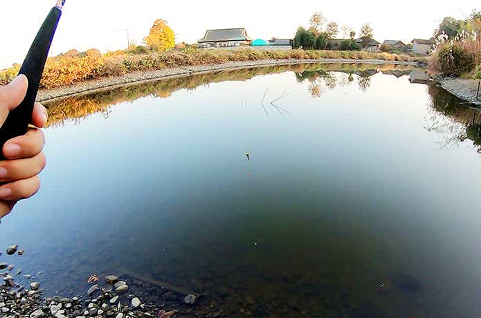 小物釣り　アタリ