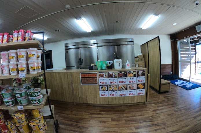 FISH UP 秋川湖　軽食販売