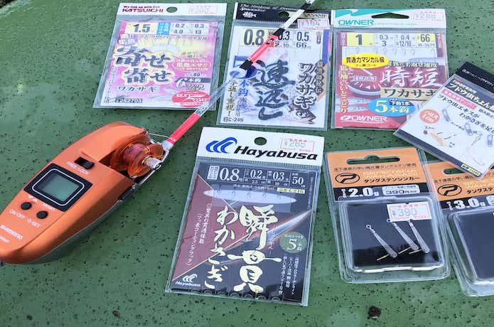 おすすめのワカサギ仕掛け＆オモリを元釣具屋が厳選！選び方の