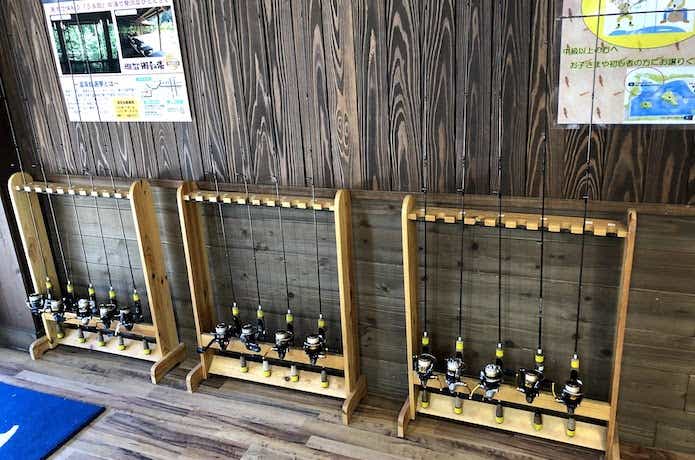 FISH UP 秋川湖　レンタルタックル