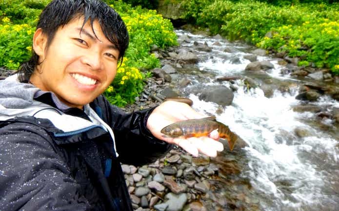 オショロコマ　カラフトイワナ