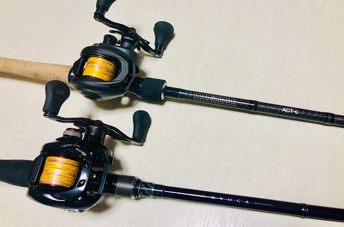 ボートロックフィッシュのタックルの画像