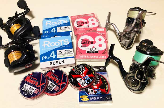 ボートロックフィッシュのタックルの画像