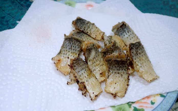 コノシロ 唐揚げ 二度揚げ
