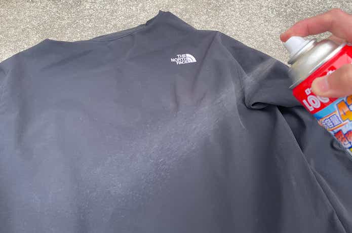 防水撥水スプレーを使う