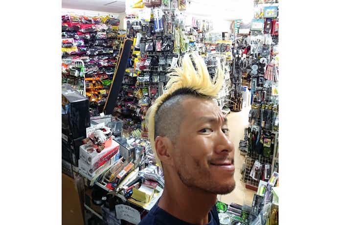 川村さんと釣具店