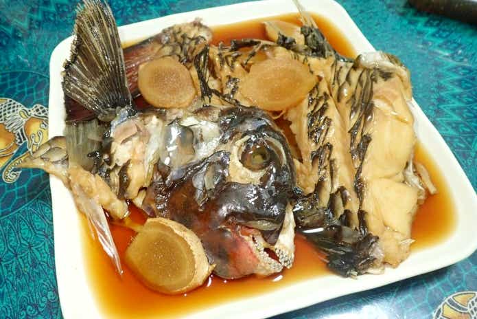 ブダイ　煮付け