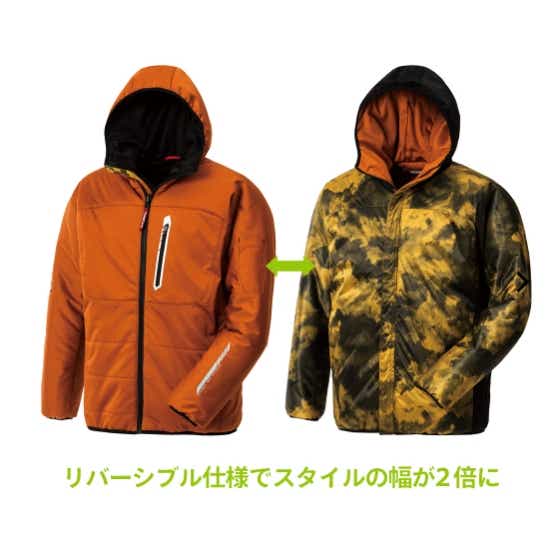 リバーシブルフーディー