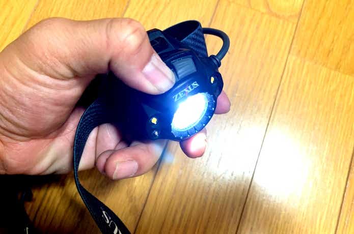夜釣りのヘッドライトについて