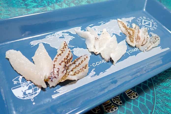 ベラの刺身 キューセン刺身