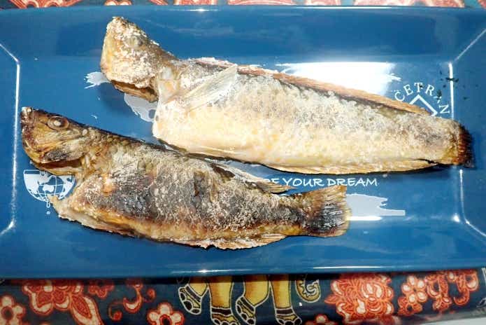 ベラの塩焼き
