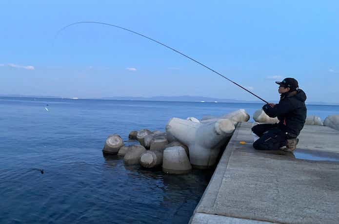 ウキ釣りの画像