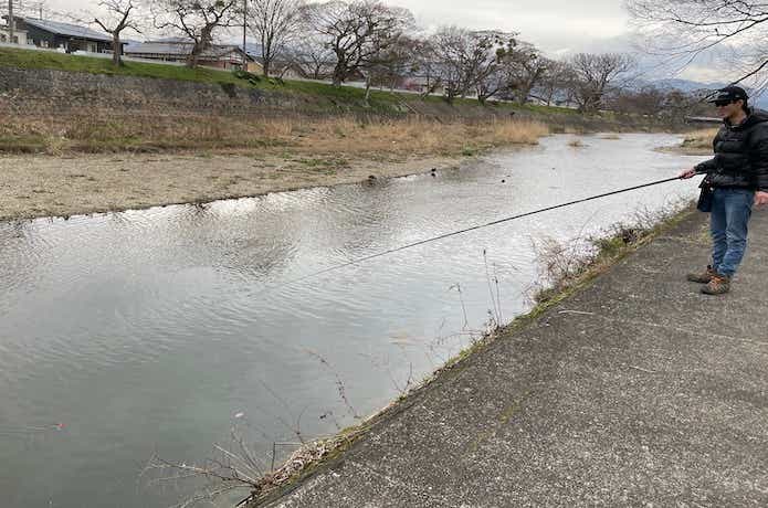 小鮎釣りの画像