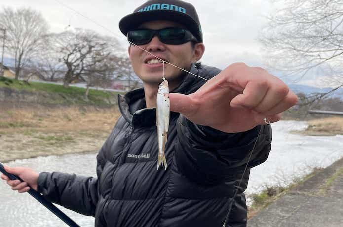 小鮎釣りの画像