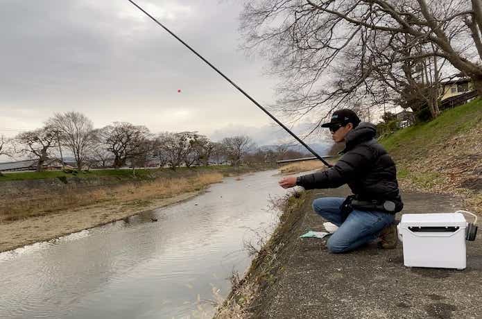 小鮎釣りの画像