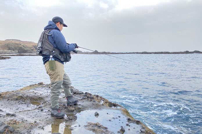 海サクラマス釣り