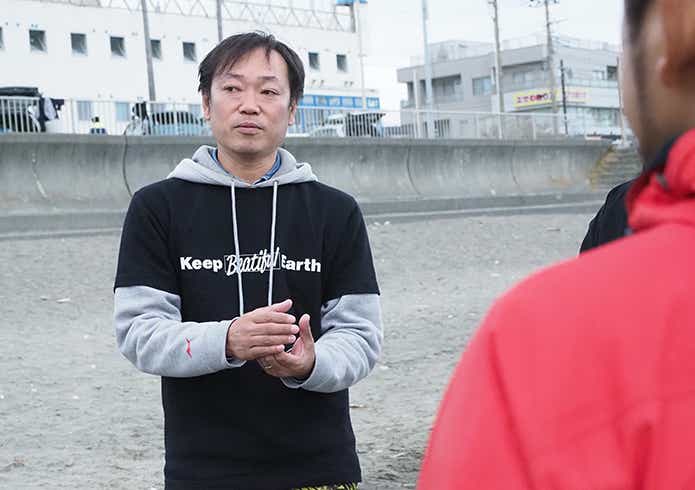 三浦半島ビーチクリーニングのインタビューカット