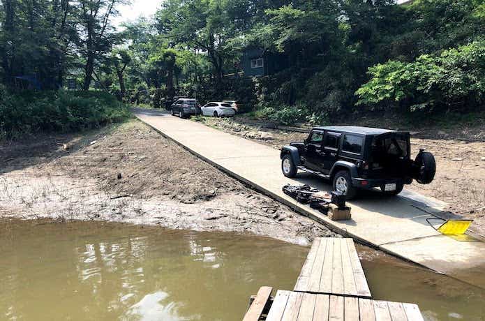 津久井湖 沼本ボート