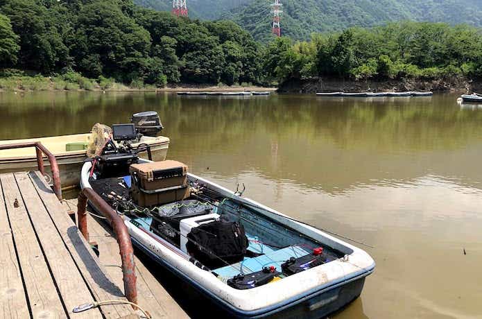 津久井湖 沼本ボート