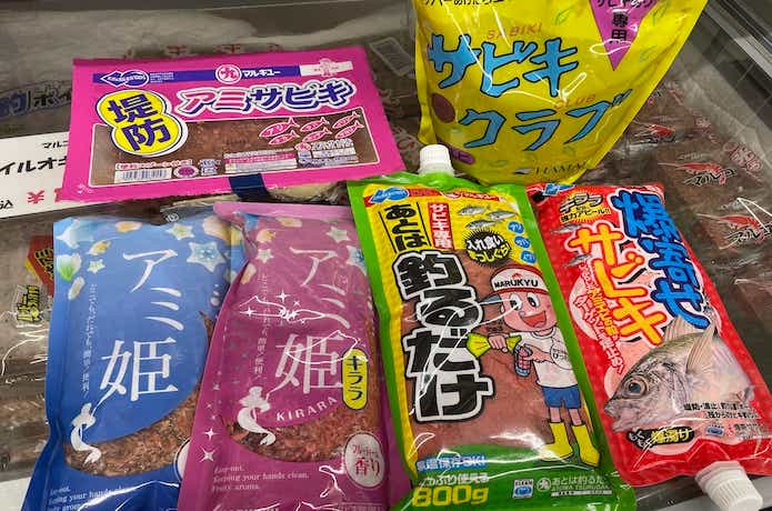 サビキのエサの画像