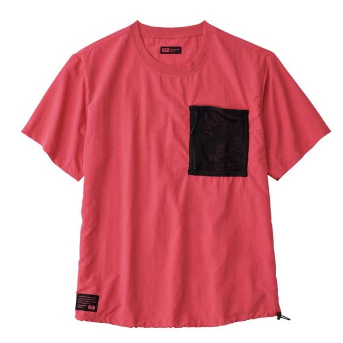 水陸両用 撥水パッカブル半袖Tシャツ