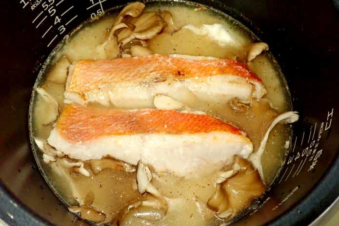 赤魚　炊き込みご飯